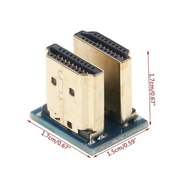 Hdmi adapter for 5 or 3.5inch raspberry pi screen display 1080p hdmi connector—A Hdmi adapter for 5 or 3.5inch raspberry pi screen display 1080p hdmi connector—A
